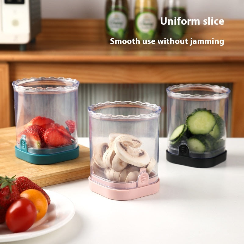 Smart Fruit Slicing Cup – Clean, Quick, and Handy
