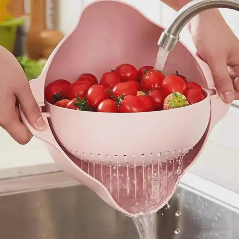 Space-Saving Sink Basket – Wash and Drain Easily