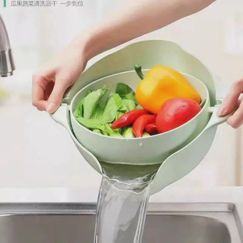 Space-Saving Sink Basket – Wash and Drain Easily