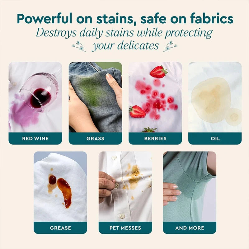Instant Clothing Stain Remover Spray – Clean in Seconds