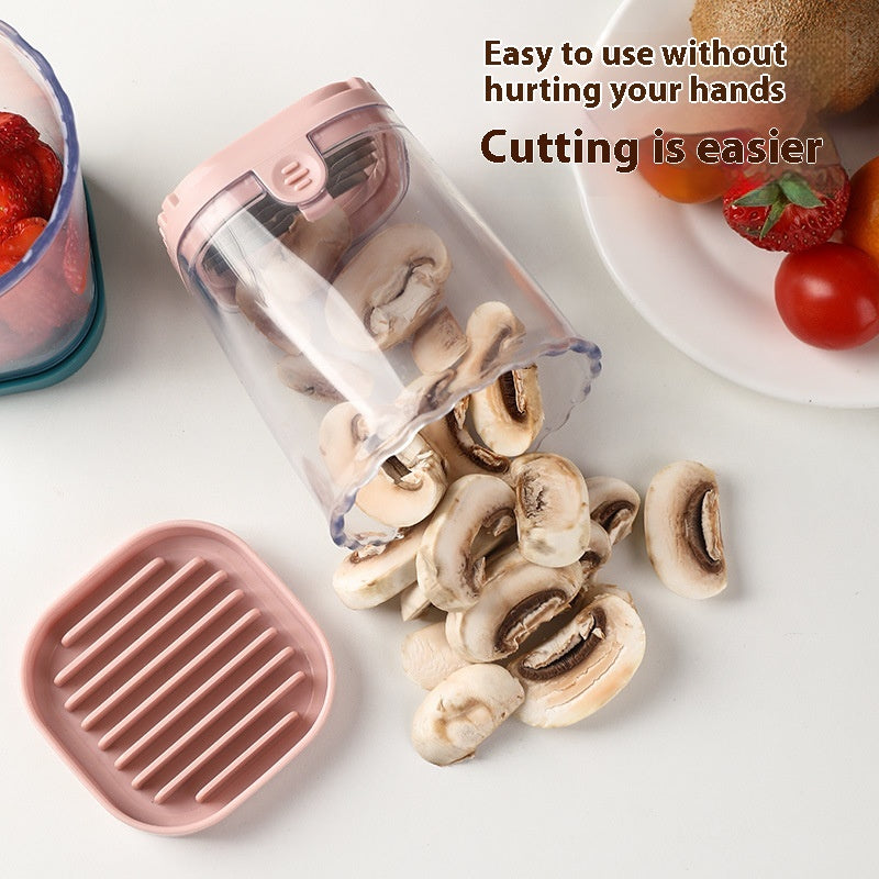 Smart Fruit Slicing Cup – Clean, Quick, and Handy