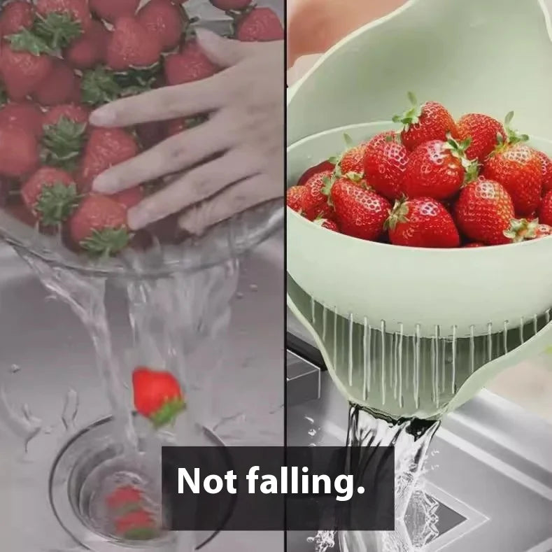 Space-Saving Sink Basket – Wash and Drain Easily