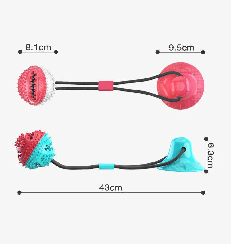 Cute Dog Chew Toy – Bite-Resistant & Squeaky Fun