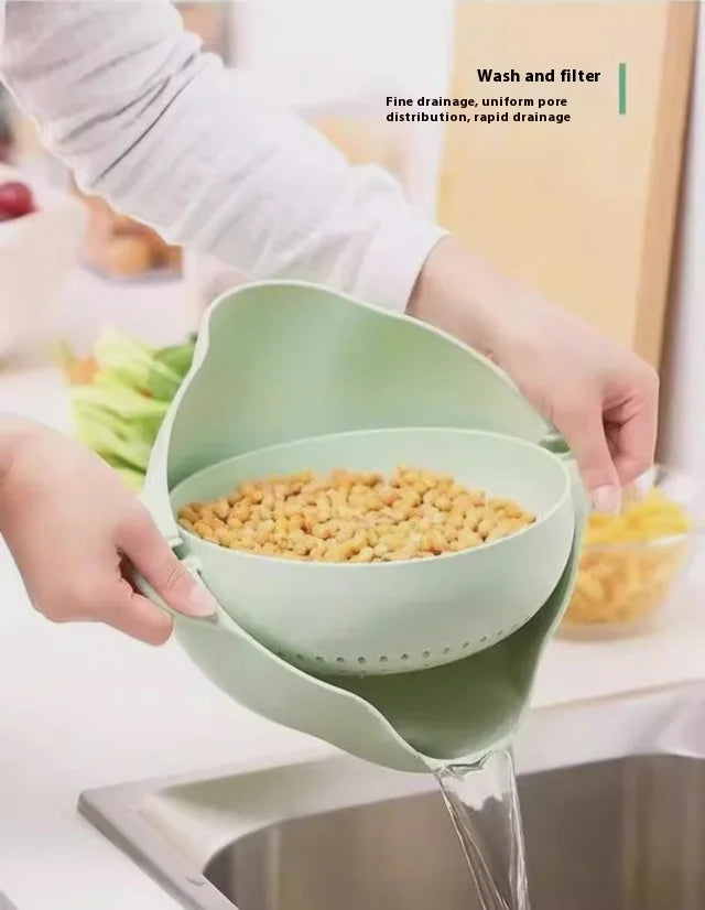Space-Saving Sink Basket – Wash and Drain Easily