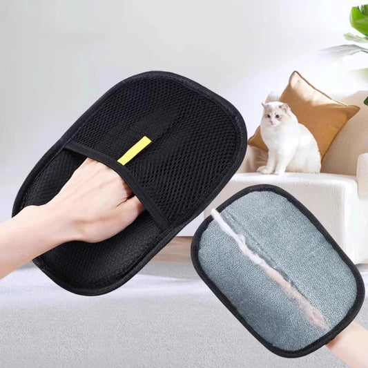 Reusable Pet Hair Remover Gloves – Perfect for Cats & Dogs