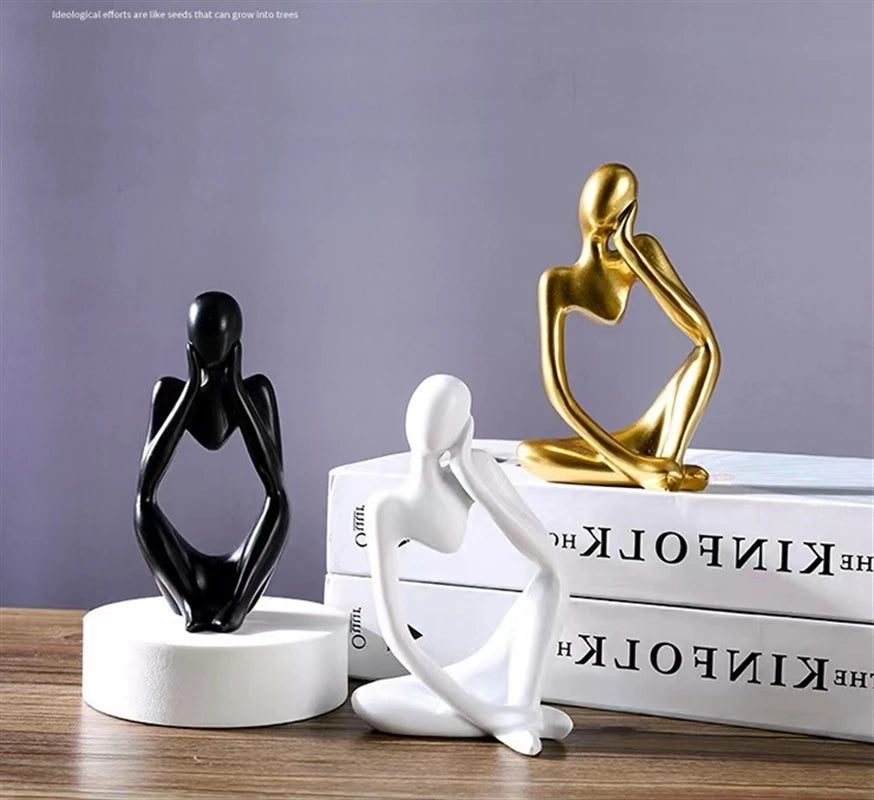 Stylish Desk and Bookshelf Decor
