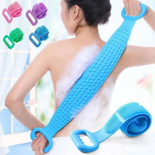 Gentle Silicone Body Scrubber Belt For a Spa-Like Clean